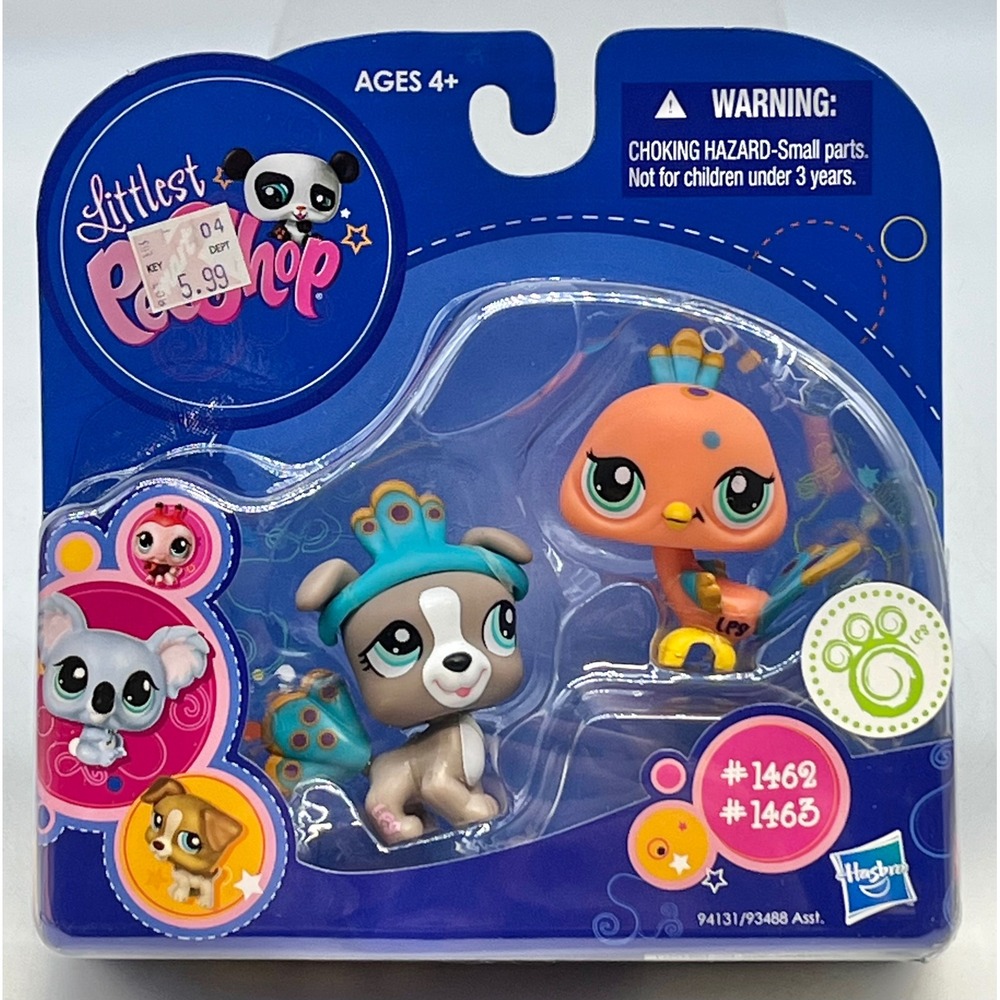 2009 Littlest Pet Shop #1462-#1463 94131/93488 Asst. NIB